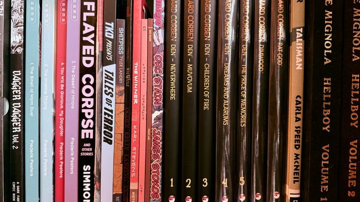 Bookshelf peak